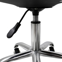 Chaises ergonomiques modernes en plastique Chaise de bureau pour étudiants Chaise tulipe rotative pour visiteurs avec roulette pour ordinateur à la maison