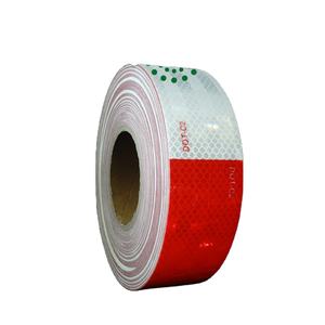 赤と白6 "* 6スーパー強度グレード<span class=keywords><strong>3M</strong></span> 983プリズムPMMA材料10年耐久性DOT-C2感光反射テープ - Product Image 2