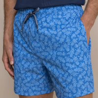 Shorts de bain décontractés personnalisés à imprimé ananas, séchage rapide, respirants, extensibles, en maille recyclée unie, avec doublure en maille, pour la vente en gros