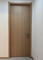 Meilleure vente de porte de chambre en peau de bois naturel au design moderne haute performance environnementale panneau MDF meubles de salle de bain pour hôtel et maison