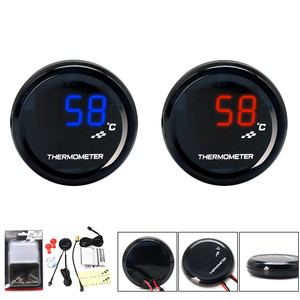 Universal LED Digital Thermometer Instruments <strong>Water</strong> Temp <strong>Temperature</strong> Digital Display <strong>Gauge</strong> Meter Motorcycle Meters - Product Image 3