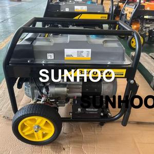 Generador de gasolina Sunhoo 3800EW 2.8Kw 220V 50Hz monofásico con ruedas y asa para uso doméstico - Product Image 1
