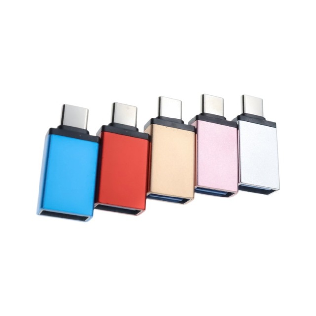 Cross-border Compatible USB 3.0 Female Type-C Adapter Card Reader OTG Converter for Phones Micro-USB Android Devices Aluminum