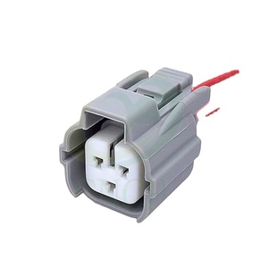 3pin 6189-0131 Sensor ekskavator kabel katup Solenoid perumahan plastik Harness kuncir untuk Toyota - Product Image 1