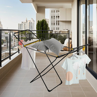 Séchoir à linge réglable de haute qualité pour la maison, à l'intérieur de la maison, sur le balcon, séchoir à linge pour bébé