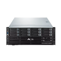 Server AI Multi GPU 4U Seri NF5468M6 Dual Intel Xeon Generasi ke-3 PCIe4.0 Rak Pelatihan Deep Learning DDR4 SSD RAM