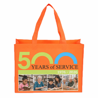 Sac fourre-tout réutilisable en tissu non tissé laminé avec bandoulière