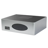 Fabricante profesional Aluminio PC Computer Case Mini ITX 2u Servidor Chasis