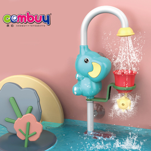 Jouet d'éléphant en plastique à pulvérisation d'eau pour le <span class=keywords><strong>bain</strong></span>, pomme de douche pour bébé à partir de 6 mois - Product Image 2