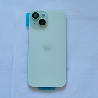 Coque arrière magnétique pour iPhone 15 Pro Max 15 Plus avec protection d'objectif d'appareil photo, charge sans fil, remplacement du verre arrière