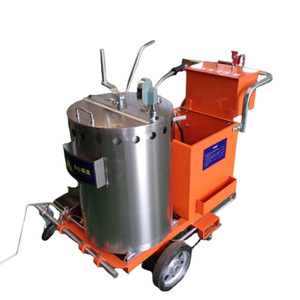 Machine de marquage routier à chaud à poussée manuelle, chauffage au gaz, conception compacte pour trottoirs et routes résidentielles - Product Image 2
