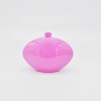 Flacon de parfum en verre pour le cou, bouteille OEM de haute qualité, rose et rouge, 100ml, avec pulvérisateur à pompe, livraison gratuite