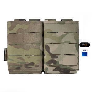 Étui de chargeur tactique double Emersongear en nylon léger 5.56 à extraction rapide, camouflage - Product Image 1