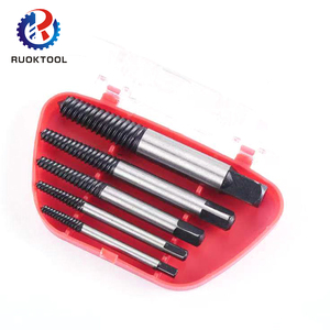 RUOKTOOL Set di 5 Estrattori <span class=keywords><strong>per</strong></span> <span class=keywords><strong>Viti</strong></span> Danneggiate o Rottamate in Acciaio ad Alto Tenore di Carbonio, 3-18mm - Product Image 6