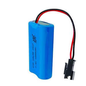 2S1P 18650 6V 6.4V 1800mAh 充電式 LiFePO4 バッテリーパック ロボットやポータブル電子機器用 - Product Image 1