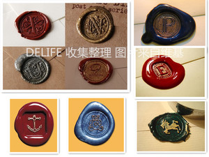 왁스 스탬프 레트로 스탬프 씰링 왁스 퍼티 용 잉크 패드 - Product Image 4