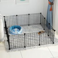 Cages pour petits animaux, lapin, chat d'inde, clôture pour animaux de compagnie, panneaux métalliques d'intérieur, parc pour animaux de compagnie