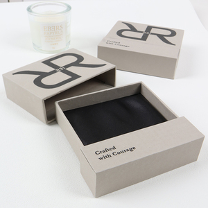 Luxury Designs Custom logo Earrings <b>Rings</b> Paper <b>Gift</b> Jewelry <b>Boxes</b> with Insert - Product Image 5