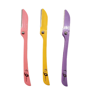 Nuovo da donna pieghevole sopracciglio coltello piccolo testa sopracciglio raschietto abile strumento pigro uomo sopracciglio raschietto - Product Image 1