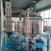 Usine directe personnalisable SUS316L émulsifiant mélangeur automatique homogénéisation sous vide levage pour crème cosmétique dentifrice