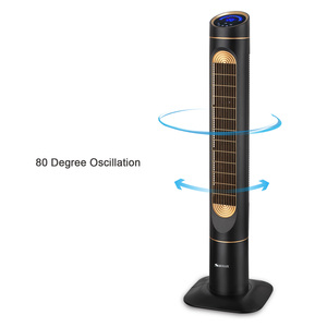 Vente directe d'usine <span class=keywords><strong>Ventilateur</strong></span> de refroidissement d'air oscillant sans lame puissant à 3 vitesses de 50 pouces à faible bruit avec minuterie <span class=keywords><strong>ioniseur</strong></span> et télécommande - Product Image 3