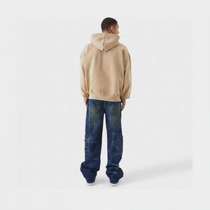 เสื้อฮู้ดดี้ผู้ชายคุณภาพสูง พิมพ์ลายแบบซับลิเมชั่น ผ้าฝ้าย 100% สไตล์สตรีทแวร์ ไม่หดตัว มีจำหน่ายแล้ว - Product Image 1