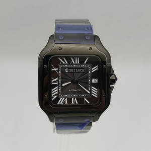 คลาสสิค ไฮเอนด์ โลโก้ SEILOCE โลโก้แบบกำหนดเอง NH35 นาฬิกาอัตโนมัติสำหรับผู้ชายนาฬิกากันน้ำคริสตัลแซฟไฟร์นาฬิกาสแตนเลส - Product Image 5