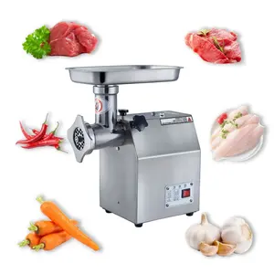 Stainless Steel Powerful Professional Enema Shredder Commercial Electric Chicken Duck Fish Pig Cattle Sheep Meat Grinder