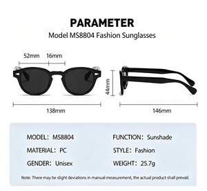 Oval Vintage Rivet <strong>Tortoiseshell</strong> Custom Logo Designer Brand <strong>Round</strong> Sunglasses Women Men Yellow Blue Len Small Sun <strong>Glasses</strong> - Product Image 4