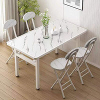 Table à manger rectangulaire pliable, table de conférence, table d'ordinateur, table de travail, table pliable, stands, tables à ongles, bureaux de formation, bureaux d'étude