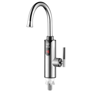 Instant Electric Water Faucet Stainless Steel Led Display Fast Heating Kitchen Water Heater Adjustable Temperature - Product Image 3