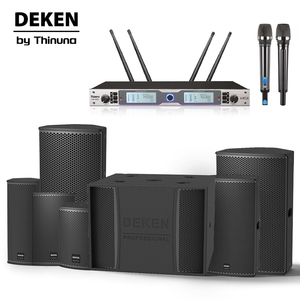 DEKEN FLEX-T8 Surround Stage Club Pro Système de sonorisation Concert Stéréo Gamme complète Haut-parleur passif Audio dj Haut-parleur professionnel - Product Image 1
