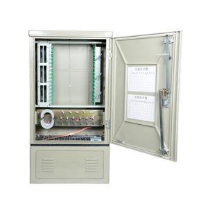 Armoire de raccordement fibre optique 144-192 fibres, boîtier de fusion étanche extérieur, armoire de raccordement de câbles FTTH, <span class=keywords><strong>ODC</strong></span> montée au sol - Product Image 4
