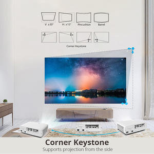 BYINTEK proiettore 3 LCD tecnologia LX800 proiettore Laser 3D Laser Short attraverso Business proiettore - Product Image 4