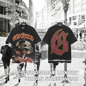 Ropa Urbana de Alta Costura Sostenible, Diseño Personalizado con Logotipo, Estampado Informal de Lujo, Marca Godspeed para Hombre y Mujer, 300 Gramos - Product Image 2