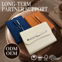 Carnet à anneaux en cuir PU personnalisé par le fabricant, format A6/A5, organiseur/agenda avec logo, idéal comme cadeau d'entreprise