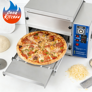 <span class=keywords><strong>Four</strong></span> à <span class=keywords><strong>pizza</strong></span> électrique au gaz commercial, 12/18/32 pouces, <span class=keywords><strong>four</strong></span> à <span class=keywords><strong>pizza</strong></span> <span class=keywords><strong>professionnel</strong></span> à bande transporteuse, circulation d'air chaud - Product Image 6