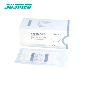 Suturas Quirúrgicas <span class=keywords><strong>de</strong></span> Monofilamento <span class=keywords><strong>de</strong></span> Polipropileno, Hilo Quirúrgico Estéril No Absorbible para Cirugía Animal - Product Image 1