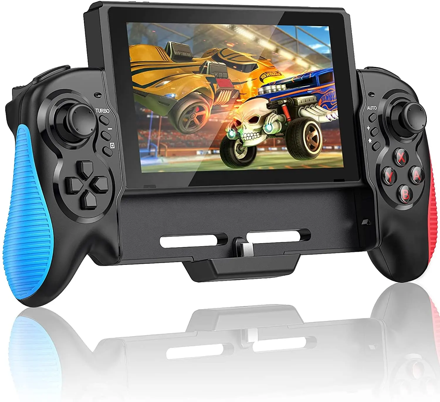 Wireless mobile gamepad dual vibration game controller for game mobile controller