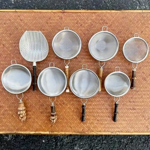 Stainless Steel Tea <b>Strainer</b> With Bamboo Handle Fine <b>Mesh</b> Tea Filter For Tea Ceremony Accessories Hand Wash Only - Product Image 2