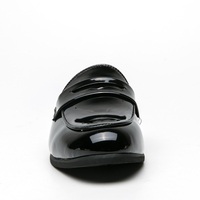 Mules sans dos à enfiler, mocassins penny, chaussures demi-pantoufles durables pour hommes, tailles 38-46