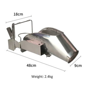 Musyder fermo per maialino regolabile alla rinfusa 304 in acciaio inossidabile cassa di contenimento per castrazione - Product Image 2
