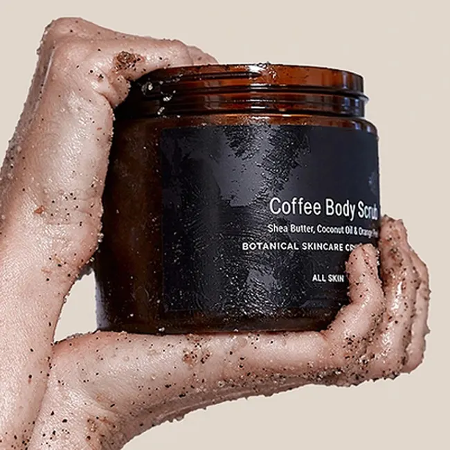 Органический кофе, отшелушивающий скраб для тела, частная марка, уход за кожей, солевой скраб для тела