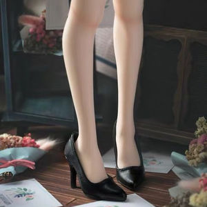 Usine personnalisée 1/3 SD 16 pouces argent chaussures à talons hauts chaussures DD-modèle Mini dessin animé jouets éducatifs - Product Image 6