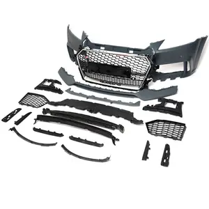 Front Bumper With grill For Audi TT High qualität Car zubehör Auto Body Kit für tuning teile PP Material 2015 2016 2017 2018