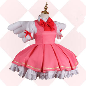 Disfraz de Sakura Kinomoto para chica, disfraz de Anime japonés, gato, mucama, Lolita - Product Image 3