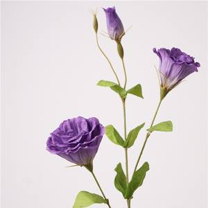 Decoración para el Hogar, Flores Artificiales de Lisianthus de Alta Calidad con Tacto Real, Campanas Hidratantes, Gentianas de Pradera - Product Image 4