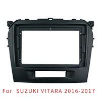 9 pouces voiture MP5 Radio Fascia panneau tableau de bord Installation Double Din voiture Dvd cadre Kit pour 2016-2017 SUZUKI VITARA