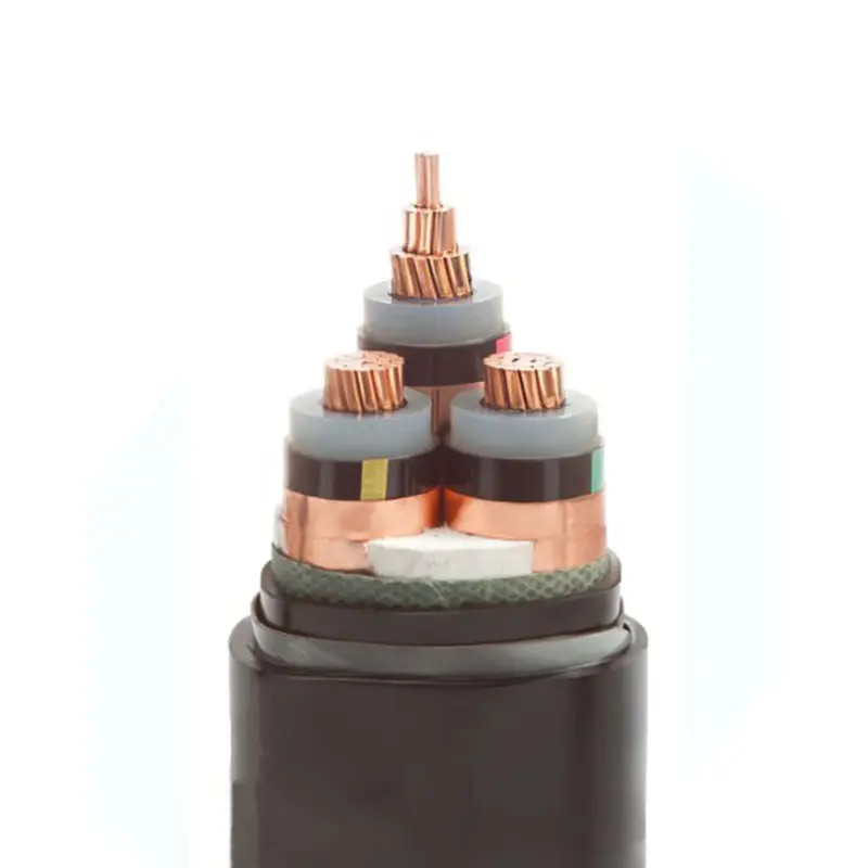 High Voltage 36KV Up To 500KV Cu/Al XLPE Insulated Power Cable