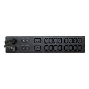 สวิตช์โอนถ่ายอัตโนมัติ AP7721 Netshelter Rack (ATS) 1U 10A สวิตช์โอนถ่ายอัตโนมัติ - Product Image 2